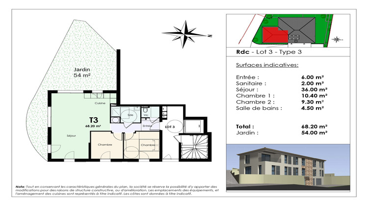 Ma-Cabane - Vente Appartement Six-Fours-les-Plages, 68 m²