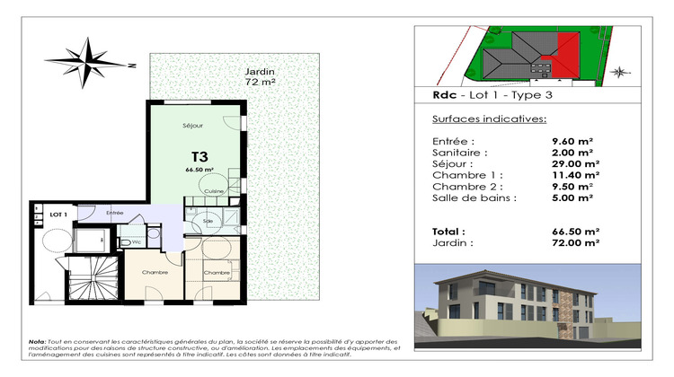 Ma-Cabane - Vente Appartement Six-Fours-les-Plages, 66 m²