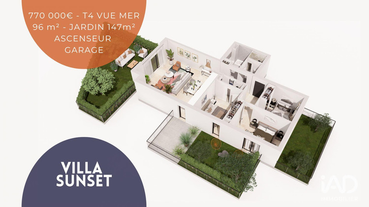 Ma-Cabane - Vente Appartement Six-Fours-les-Plages, 96 m²