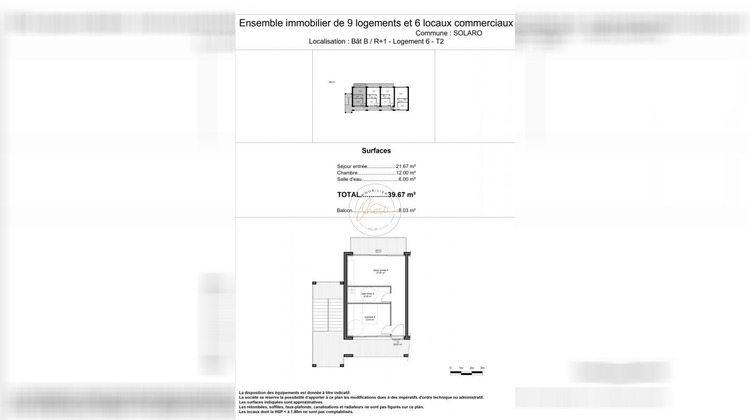 Ma-Cabane - Vente Appartement SOLARO, 39 m²