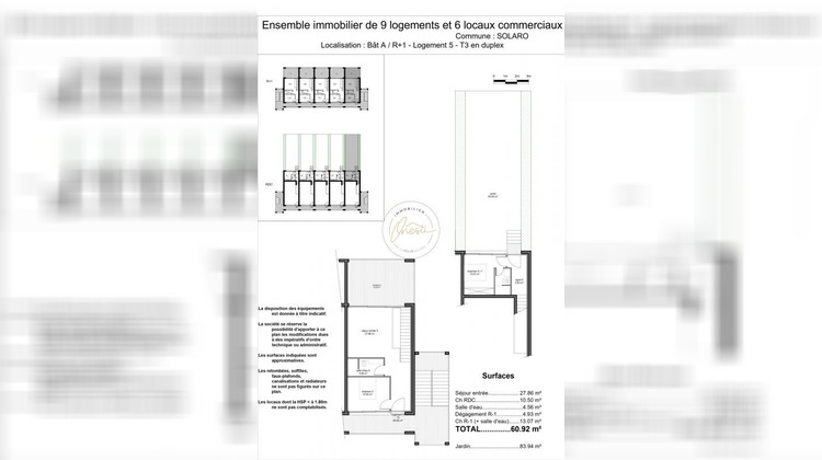 Ma-Cabane - Vente Appartement SOLARO, 62 m²