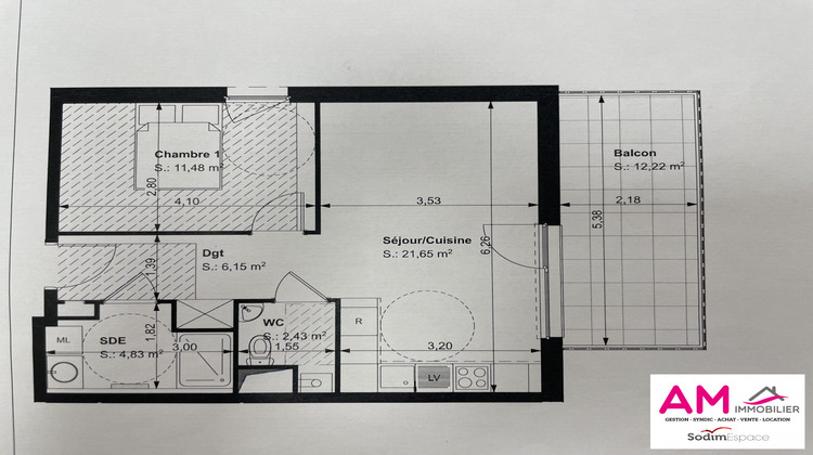 Ma-Cabane - Vente Appartement Soultz-Haut-Rhin, 46 m²