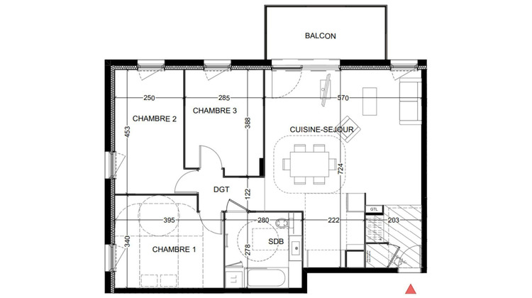Ma-Cabane - Vente Appartement Sourcieux-les-Mines, 83 m²