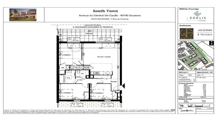 Ma-Cabane - Vente Appartement SOUSTONS, 42 m²