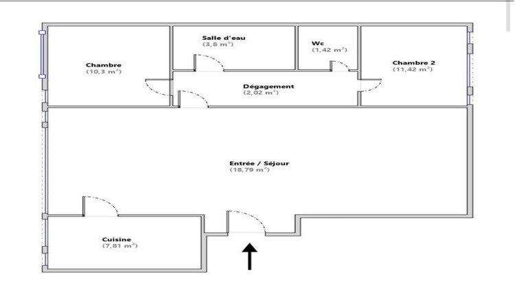 Ma-Cabane - Vente Appartement Stains, 55 m²