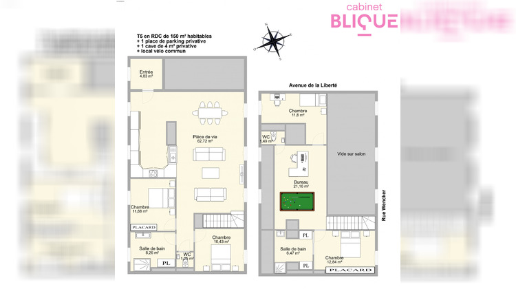 Ma-Cabane - Vente Appartement Strasbourg, 150 m²