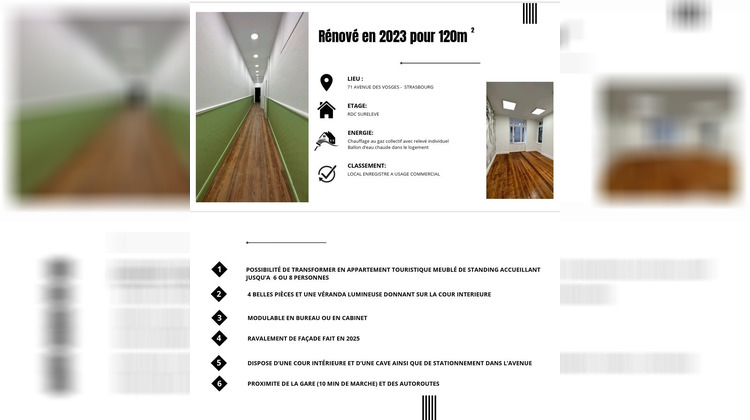 Ma-Cabane - Vente Appartement Strasbourg, 120 m²