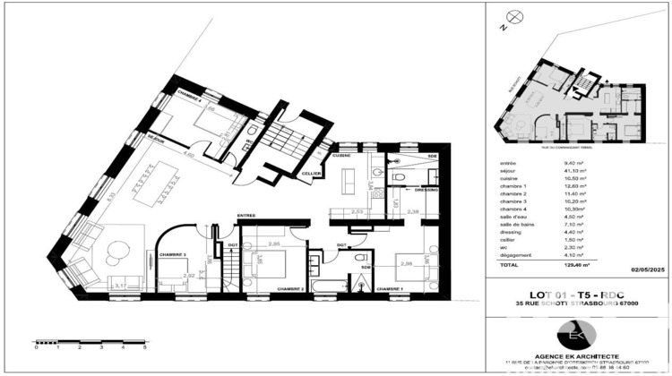 Ma-Cabane - Vente Appartement Strasbourg, 129 m²