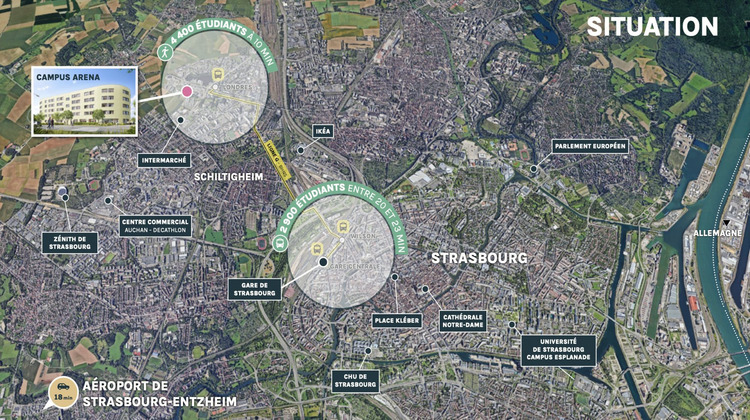 Ma-Cabane - Vente Appartement Strasbourg, 18 m²