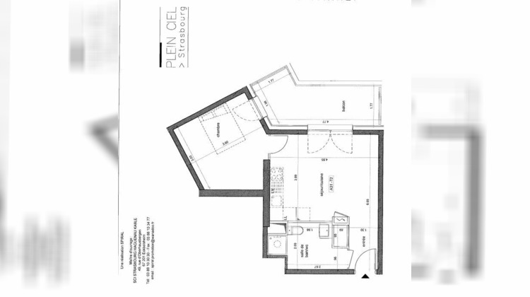 Ma-Cabane - Vente Appartement Strasbourg, 40 m²