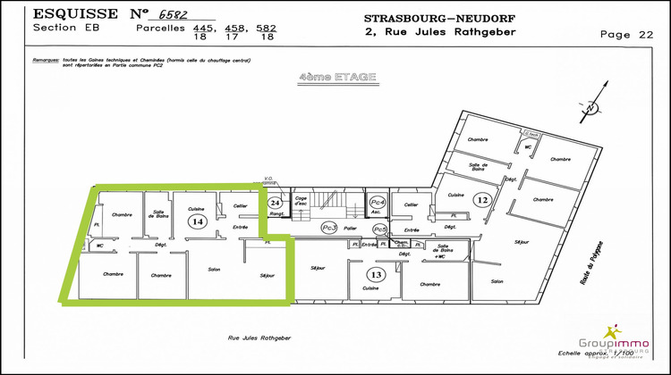 Ma-Cabane - Vente Appartement Strasbourg, 93 m²
