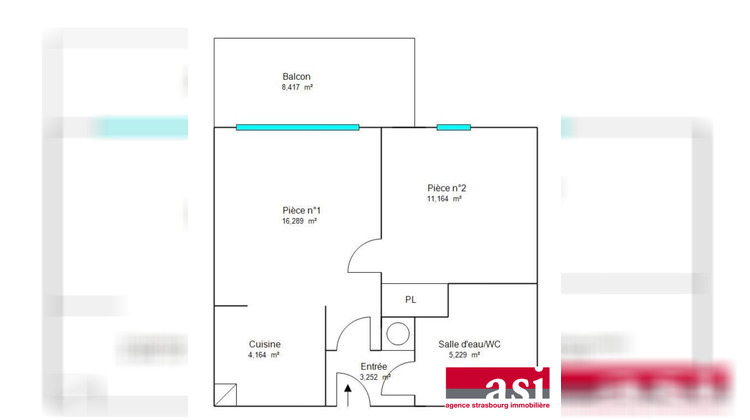 Ma-Cabane - Vente Appartement Strasbourg, 40 m²
