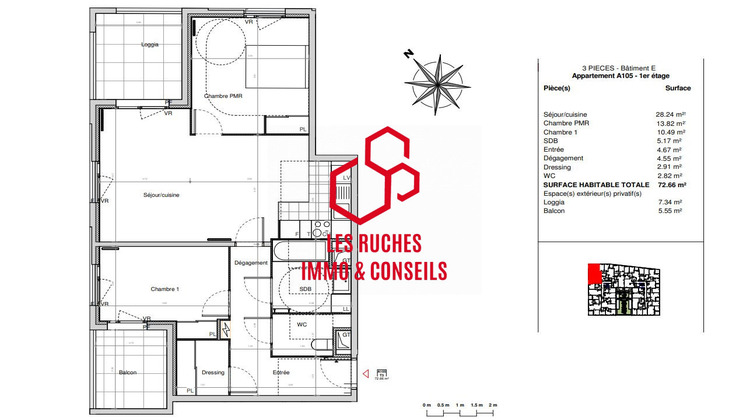 Ma-Cabane - Vente Appartement Sucy-en-Brie, 77 m²