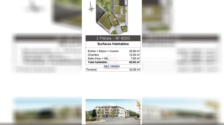 Ma-Cabane - Vente Appartement Sucy-en-Brie, 40 m²