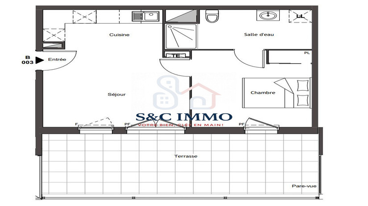 Ma-Cabane - Vente Appartement Sucy-en-Brie, 40 m²
