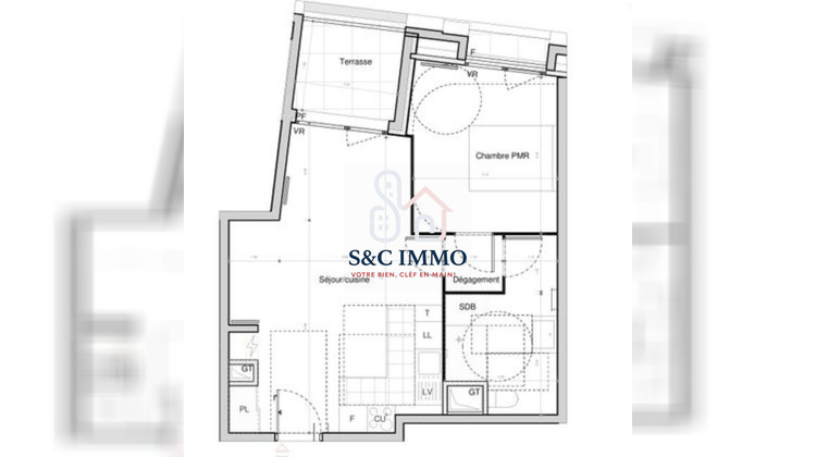 Ma-Cabane - Vente Appartement Sucy-en-Brie, 44 m²