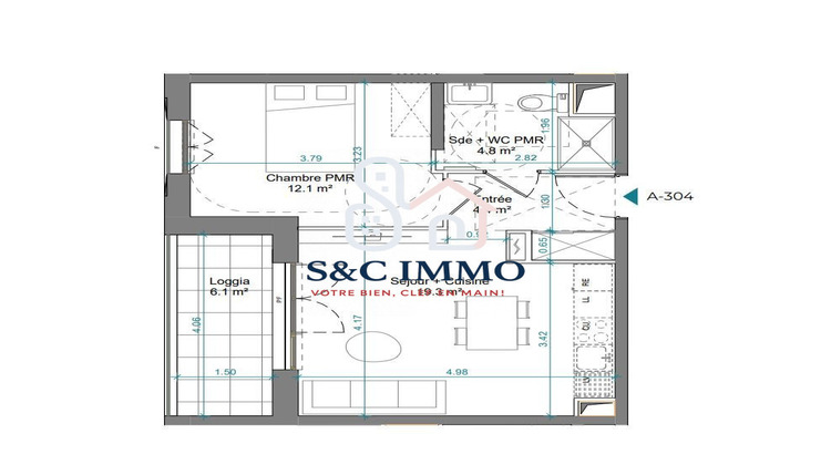 Ma-Cabane - Vente Appartement Sucy-en-Brie, 40 m²