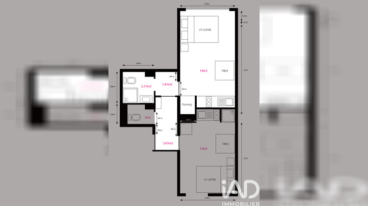 Ma-Cabane - Vente Appartement Sucy-en-Brie, 36 m²