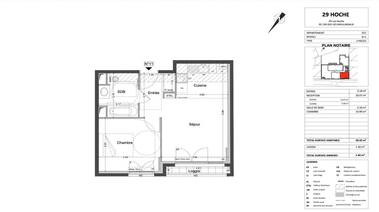 Ma-Cabane - Vente Appartement Suresnes, 40 m²