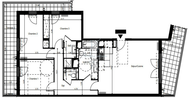 Ma-Cabane - Vente Appartement Suresnes, 89 m²