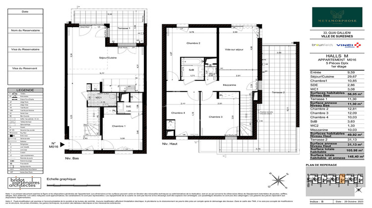 Ma-Cabane - Vente Appartement SURESNES, 148 m²
