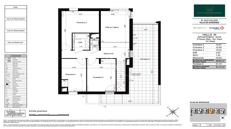 Ma-Cabane - Vente Appartement SURESNES, 148 m²