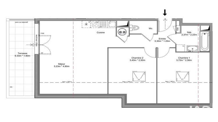 Ma-Cabane - Vente Appartement Surzur, 59 m²