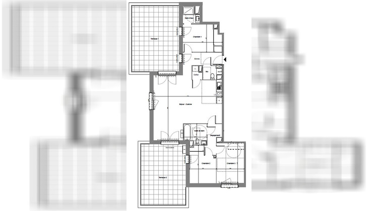 Ma-Cabane - Vente Appartement Talence, 93 m²