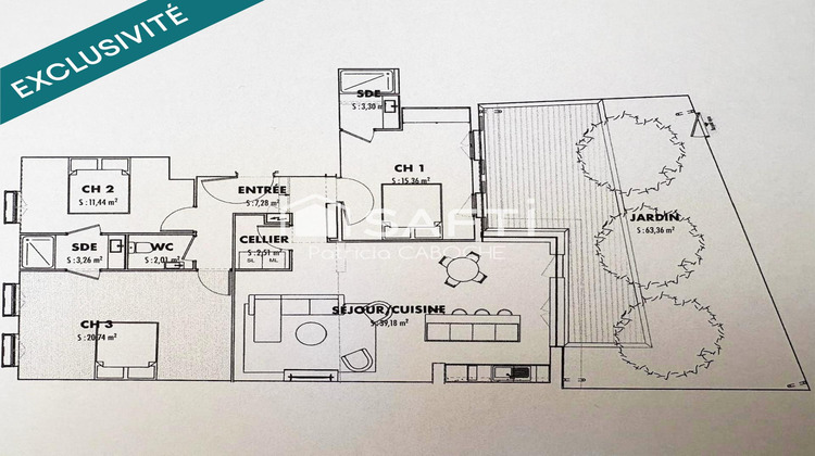Ma-Cabane - Vente Appartement Talence, 105 m²