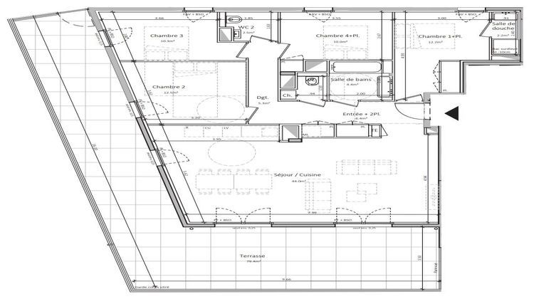 Ma-Cabane - Vente Appartement TASSIN-LA-DEMI-LUNE, 111 m²