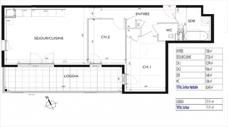 Ma-Cabane - Vente Appartement Tassin-la-Demi-Lune, 63 m²