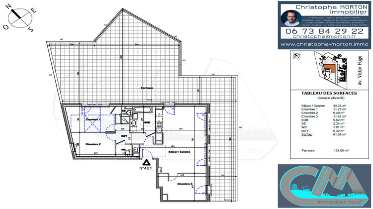 Ma-Cabane - Vente Appartement TASSIN-LA-DEMI-LUNE, 81 m²