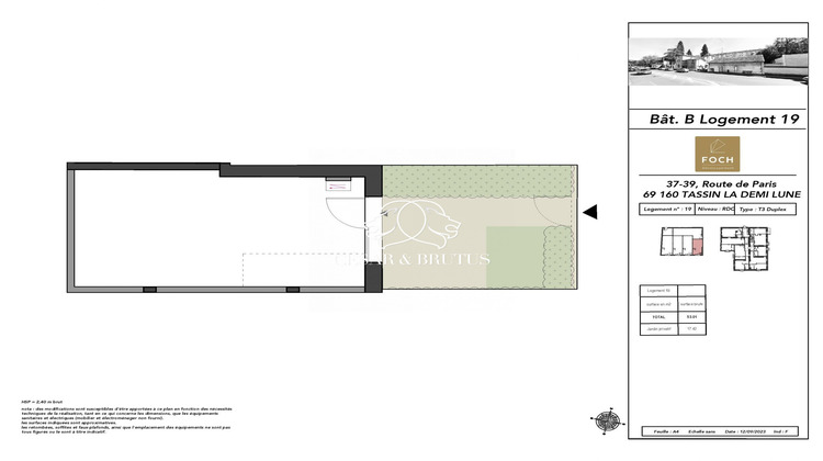 Ma-Cabane - Vente Appartement Tassin-la-Demi-Lune, 53 m²