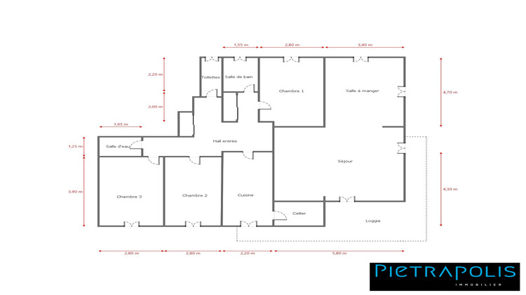 Ma-Cabane - Vente Appartement Tassin-la-Demi-Lune, 110 m²