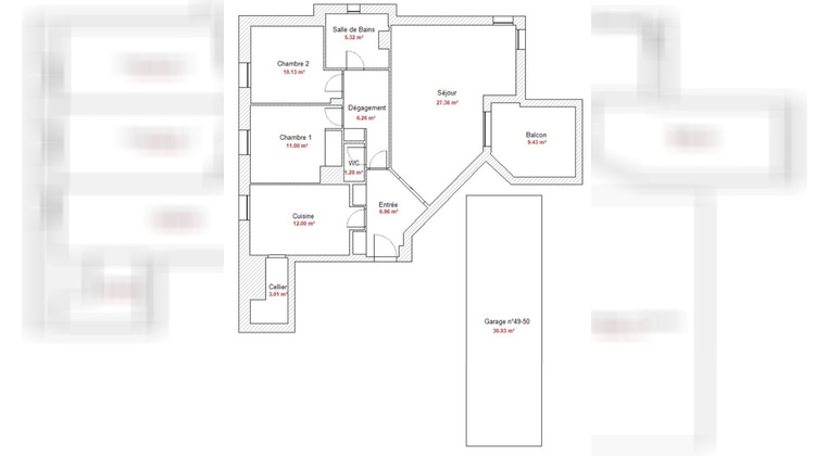 Ma-Cabane - Vente Appartement TASSIN-LA-DEMI-LUNE, 83 m²