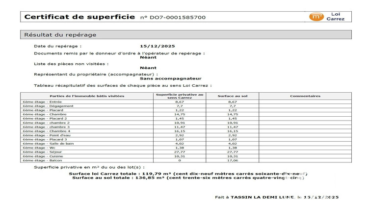 Ma-Cabane - Vente Appartement Tassin-la-Demi-Lune, 120 m²