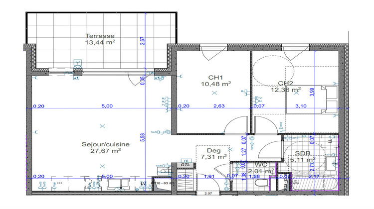 Ma-Cabane - Vente Appartement Terville, 64 m²