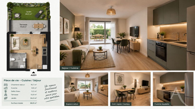 Ma-Cabane - Vente Appartement TERVILLE, 30 m²