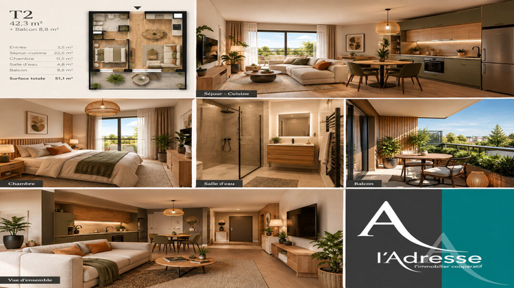 Ma-Cabane - Vente Appartement TERVILLE, 42 m²