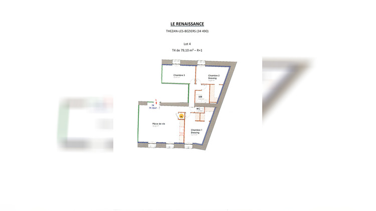 Ma-Cabane - Vente Appartement THEZAN-LES-BEZIERS, 79 m²