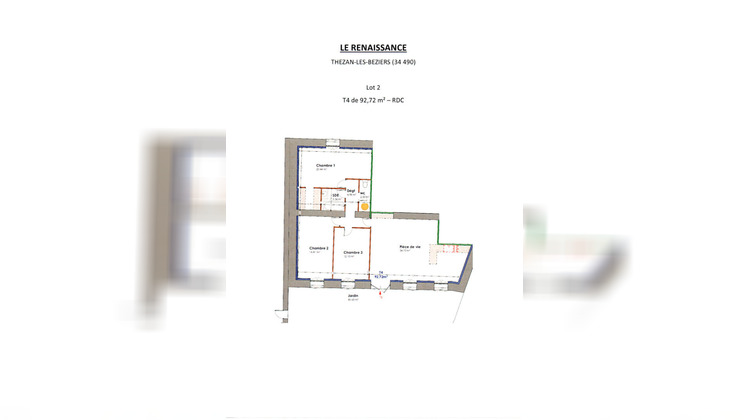 Ma-Cabane - Vente Appartement THEZAN-LES-BEZIERS, 92 m²