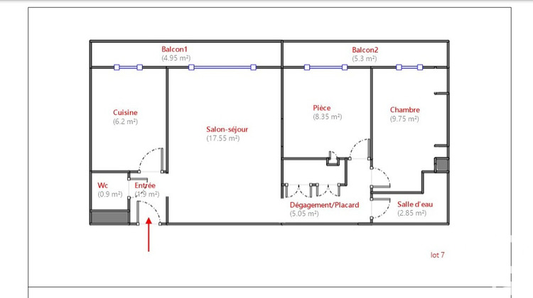 Ma-Cabane - Vente Appartement Thiais, 53 m²