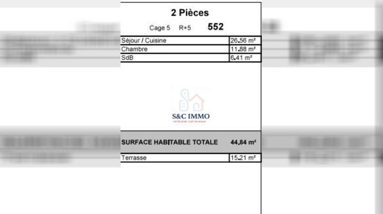 Ma-Cabane - Vente Appartement Thiais, 44 m²