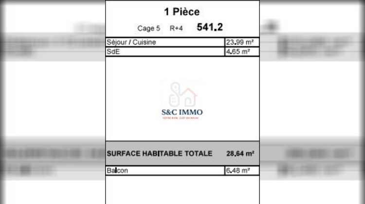 Ma-Cabane - Vente Appartement Thiais, 28 m²