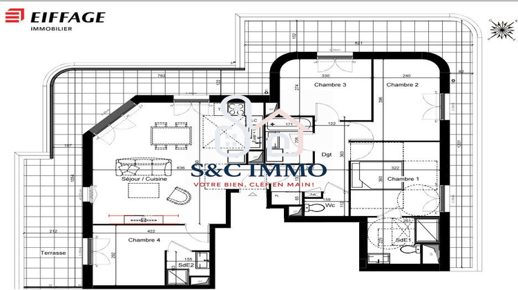 Ma-Cabane - Vente Appartement Thiais, 92 m²