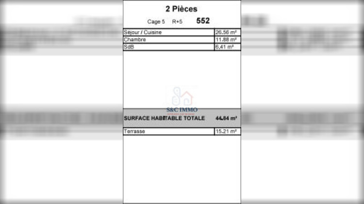 Ma-Cabane - Vente Appartement Thiais, 44 m²