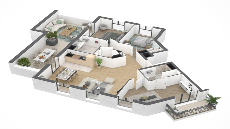 Ma-Cabane - Vente Appartement THIAIS, 90 m²