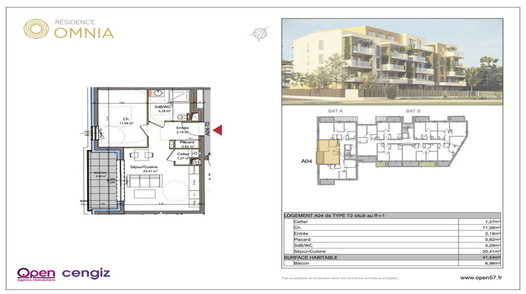Ma-Cabane - Vente Appartement Thionville, 41 m²