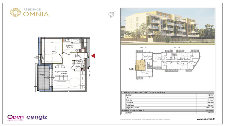 Ma-Cabane - Vente Appartement Thionville, 41 m²
