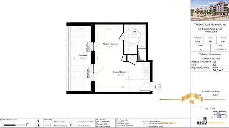 Ma-Cabane - Vente Appartement Thionville, 26 m²